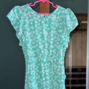 Size 12 girls dress. Carter's. Button back. Excellent condition. Worn twice